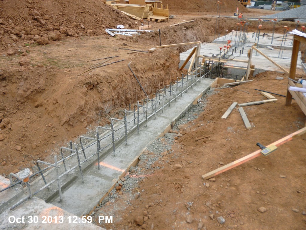 Wall Footing B-3 to C-3 – Union County Improvement Authority